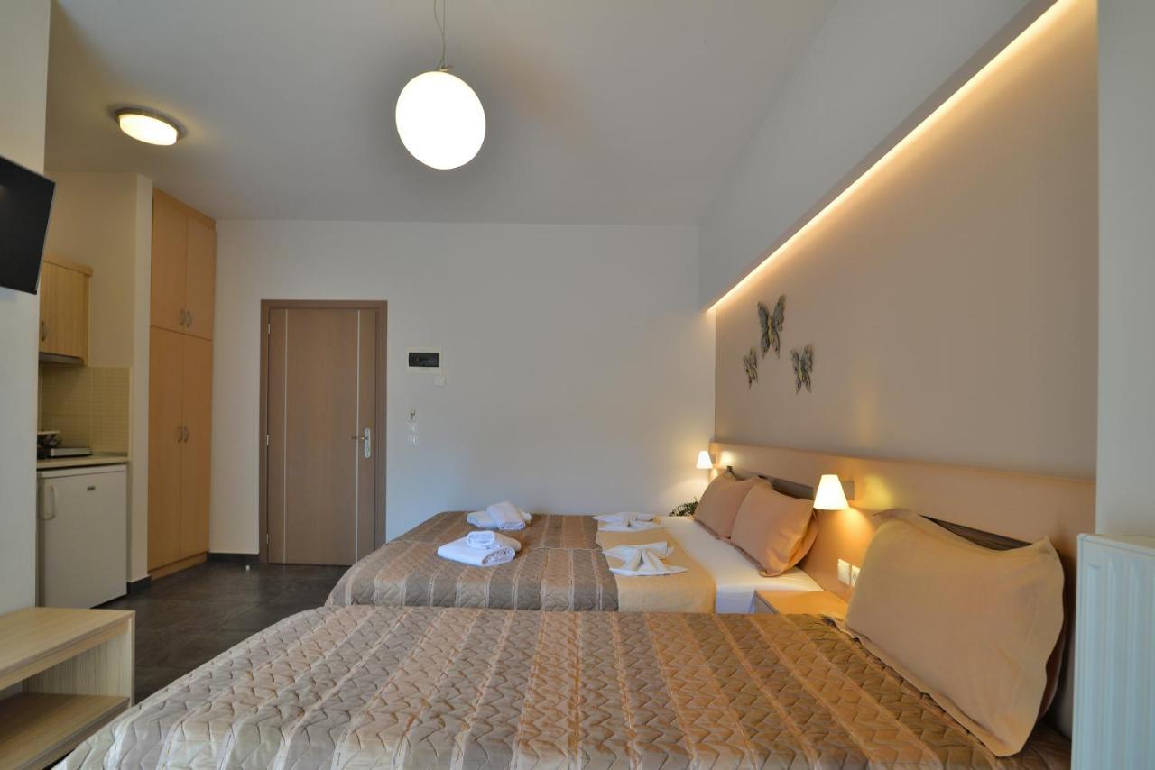 Aigli Rooms Лептокария Экстерьер фото