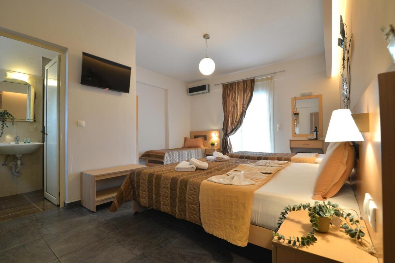 Aigli Rooms Лептокария Экстерьер фото