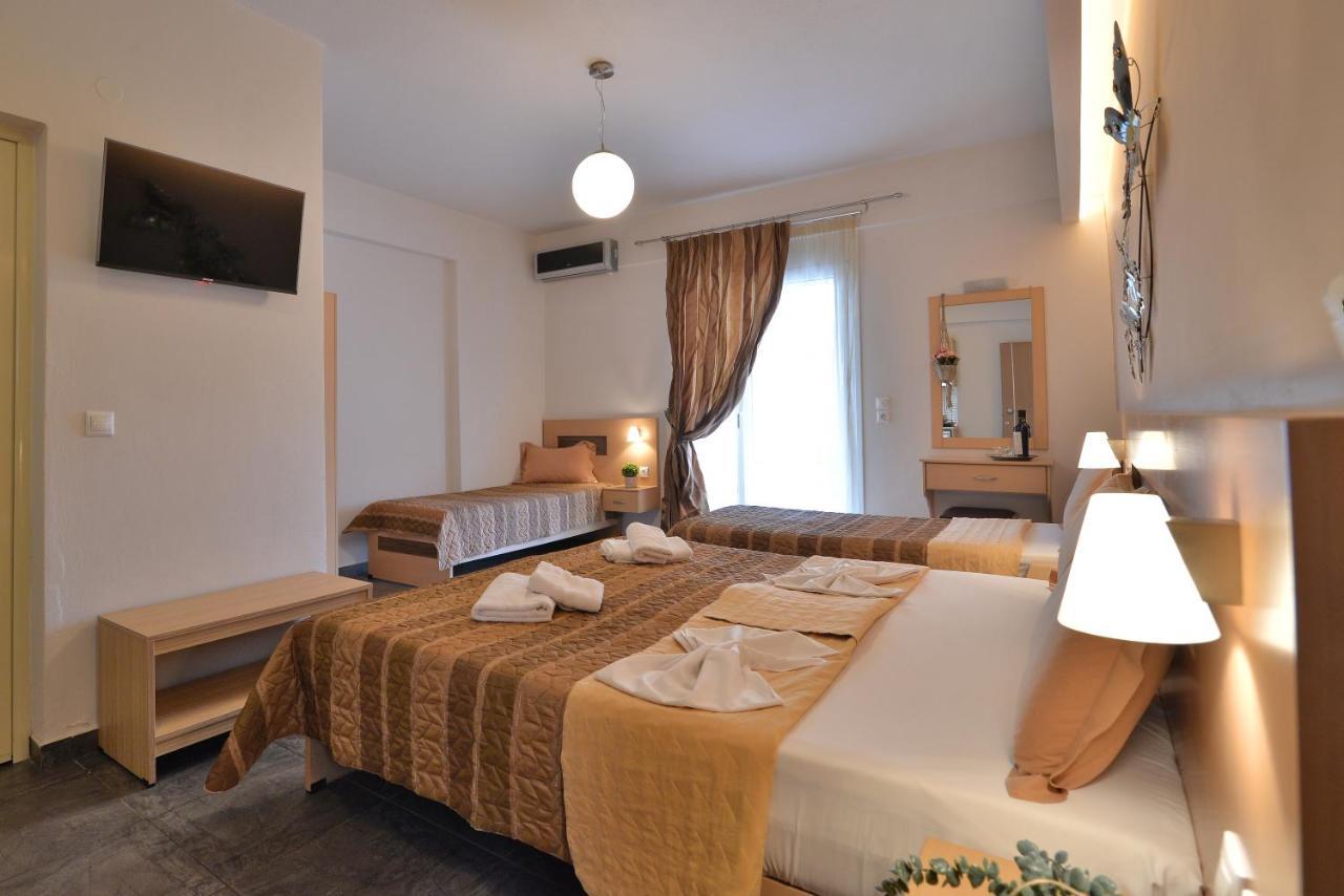 Aigli Rooms Лептокария Экстерьер фото