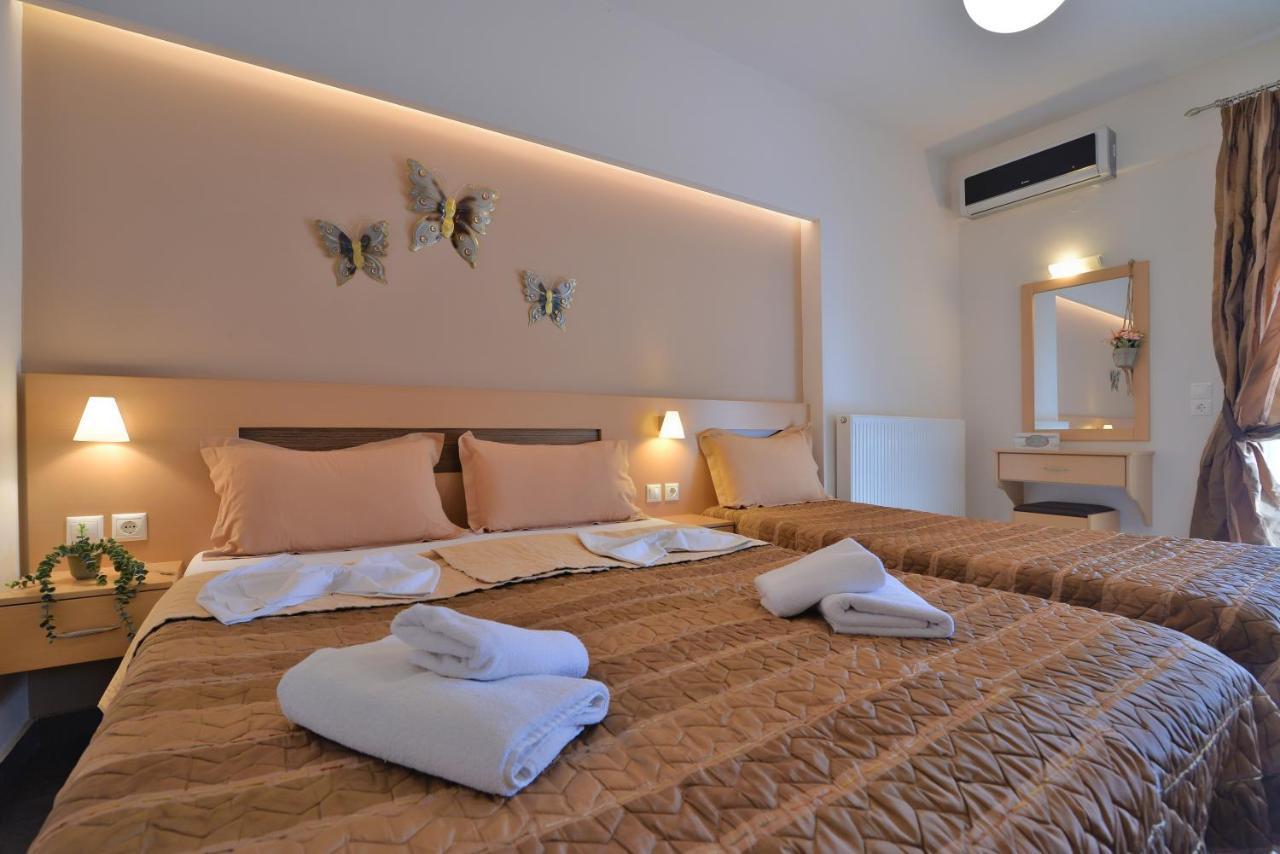 Aigli Rooms Лептокария Экстерьер фото