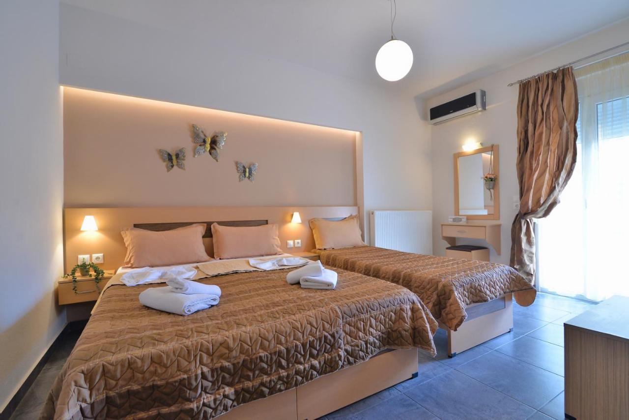 Aigli Rooms Лептокария Экстерьер фото